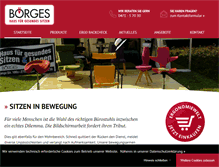 Tablet Screenshot of boerges.de